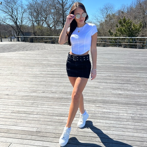 Micro Mini Cargo Skirt - Picture 5 of 7